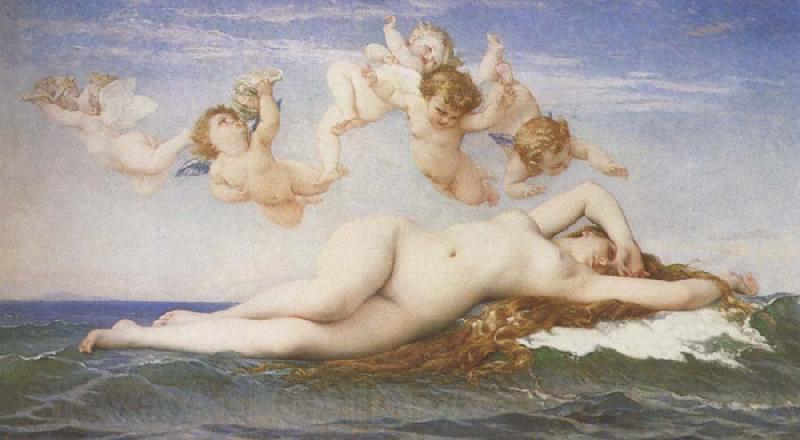 Alexandre  Cabanel The Birth of Venus Norge oil painting art